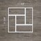 Ekena Millwork Small Sheffield Decorative Fretwork Wall Panels in Architectural PVC, 11 3/8"W x 11 3/8"H x 3/8"T WALP12X12SHF - alternate 2